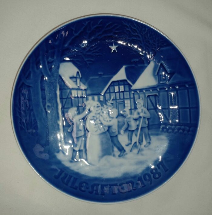 Assiettes de Noël Bing & Grondahl édition Christmas Collection plates Vintage en porcelaine Années entre 1970 et 1995 – Image 6