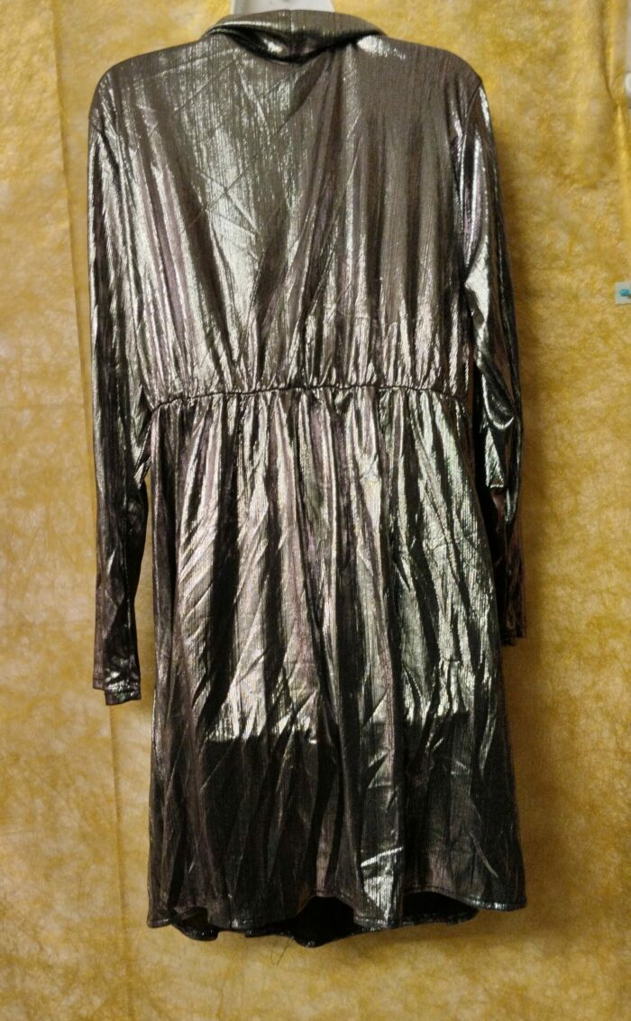 Robe de soirée argentée de la marque Shein Curve- Différentes tailles – Image 4
