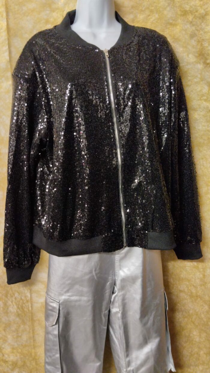 Veste de soirée à paillettes femme de la marque Shein - Différentes tailles - article neuf