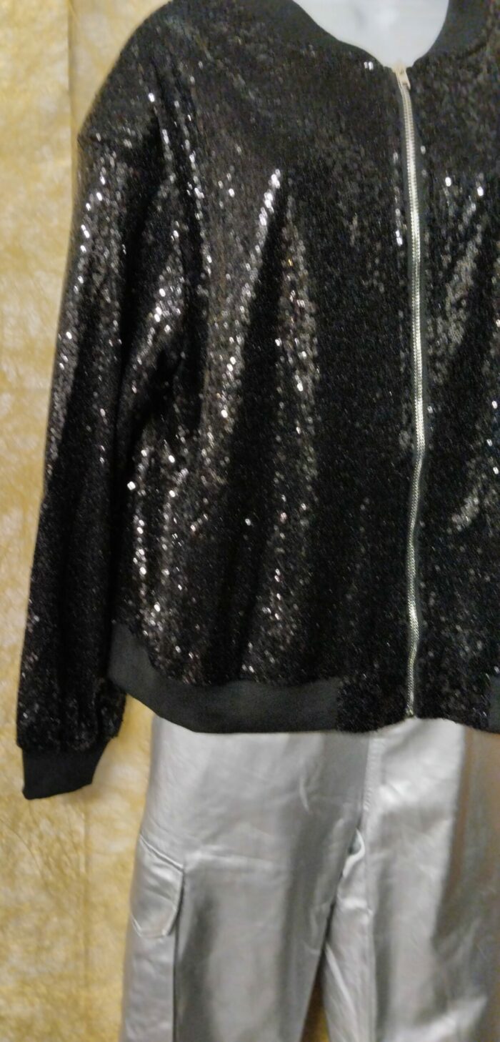 Veste de soirée à paillettes femme de la marque Shein - Différentes tailles - article neuf – Image 3