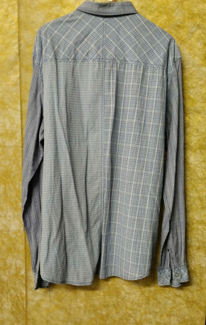 Chemise homme Desigual taille XL, gris, Friperie – Image 6