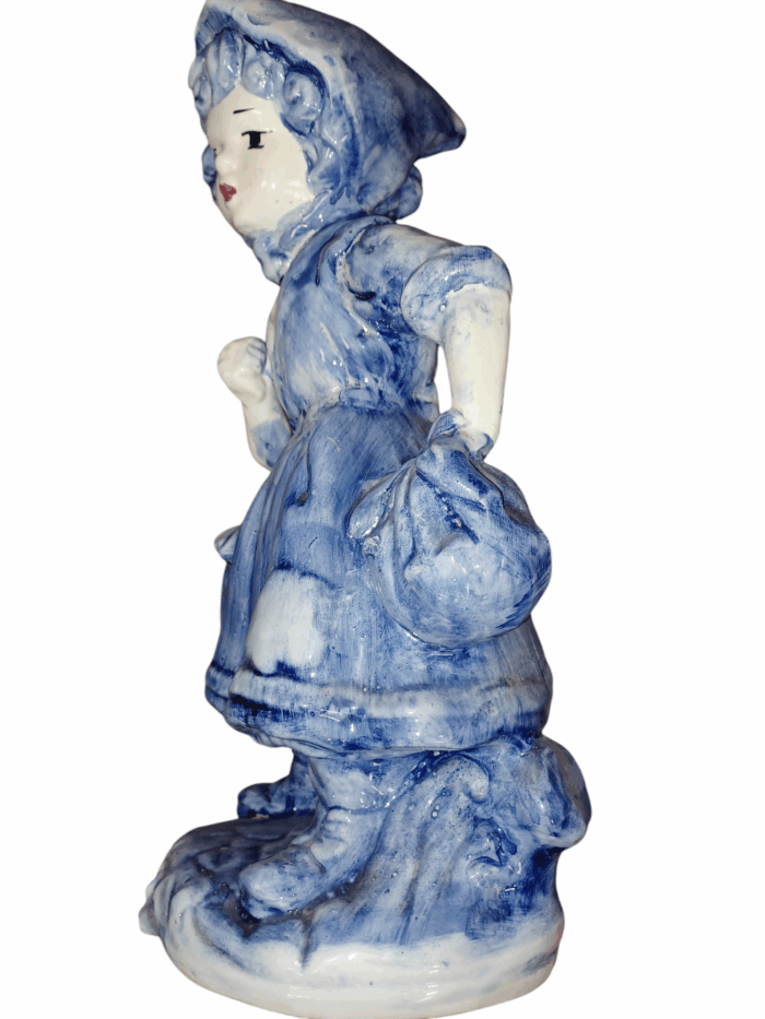 Statue bergère en porcelaine – Image 3