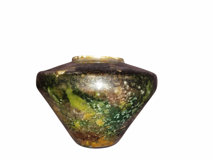 Vase Laque Line Vintage année 80