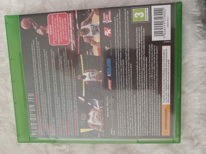 Jeu de console XBOX one NBA2K17 Basket occasion – Image 2