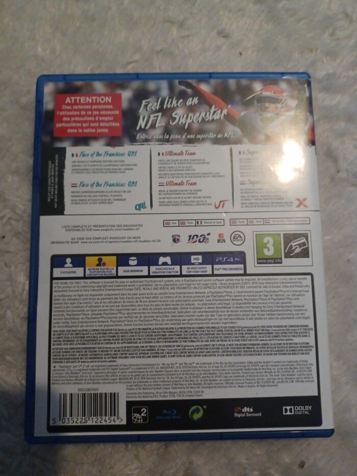 Madden NFL 20 - Sony PlayStation 4 – Image 2