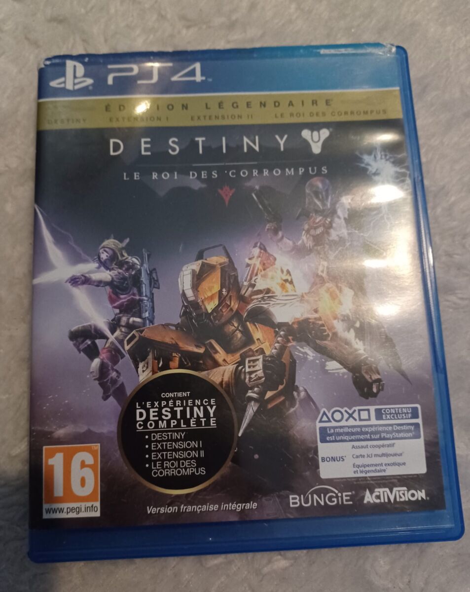 PlayStation 4 Destiny : Le Roi Des Corrompus - Legendary Edition PS4 d'occasion