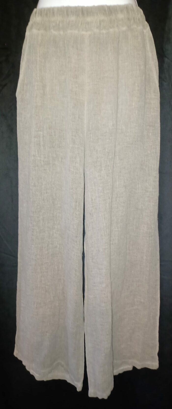 Pantalon à jambes larges femme taille unique Margueritta, marron