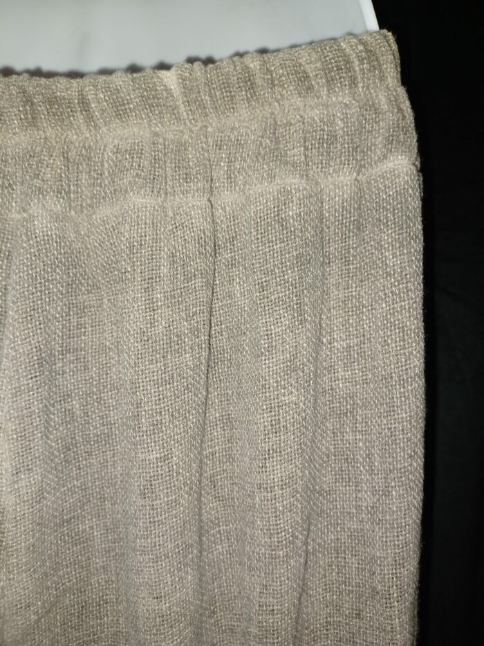 Pantalon à jambes larges femme taille unique Margueritta, marron – Image 5