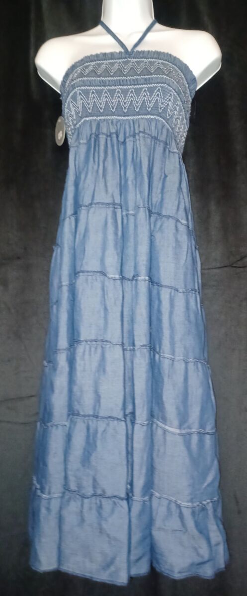 Robe femme taille M/L, Airisa Fashion style jean souple, neuf avec étiquette