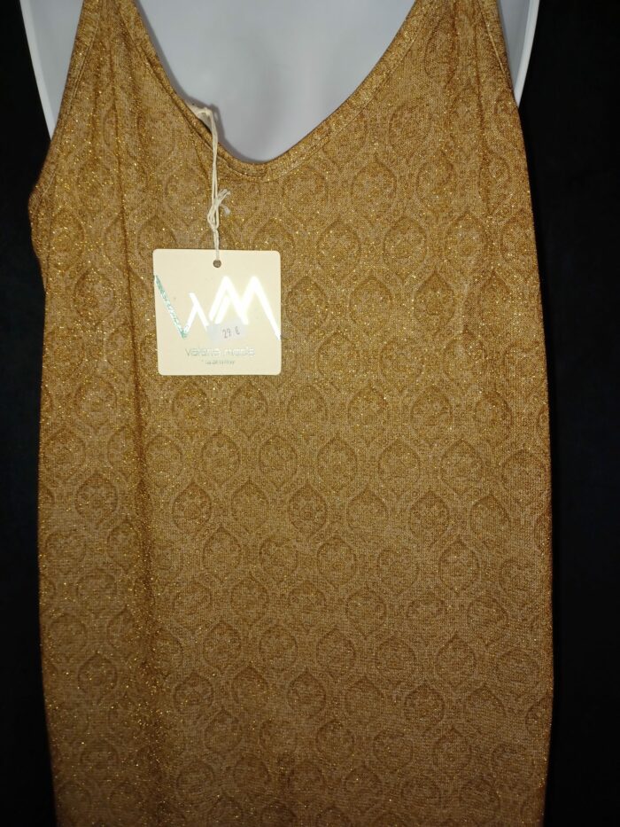 Robe longue femme à bretelles de la marque Valeria moda taille unique, neuf avec étiquette – Image 6