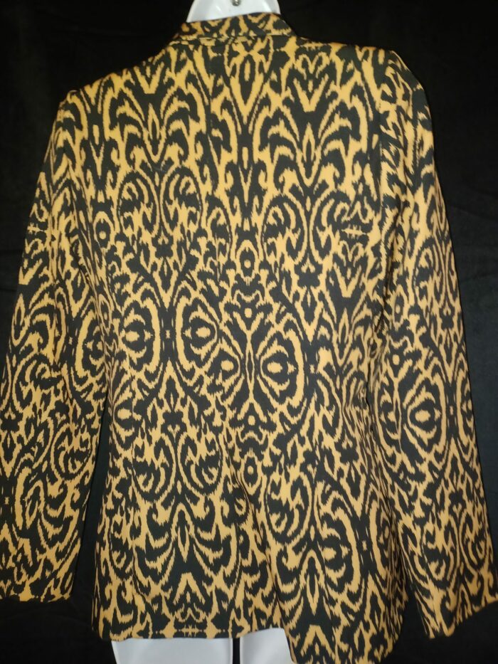 Blazer/ veste femme Miss Stephy taille M, beige et noir, neuf avec étiquette – Image 5