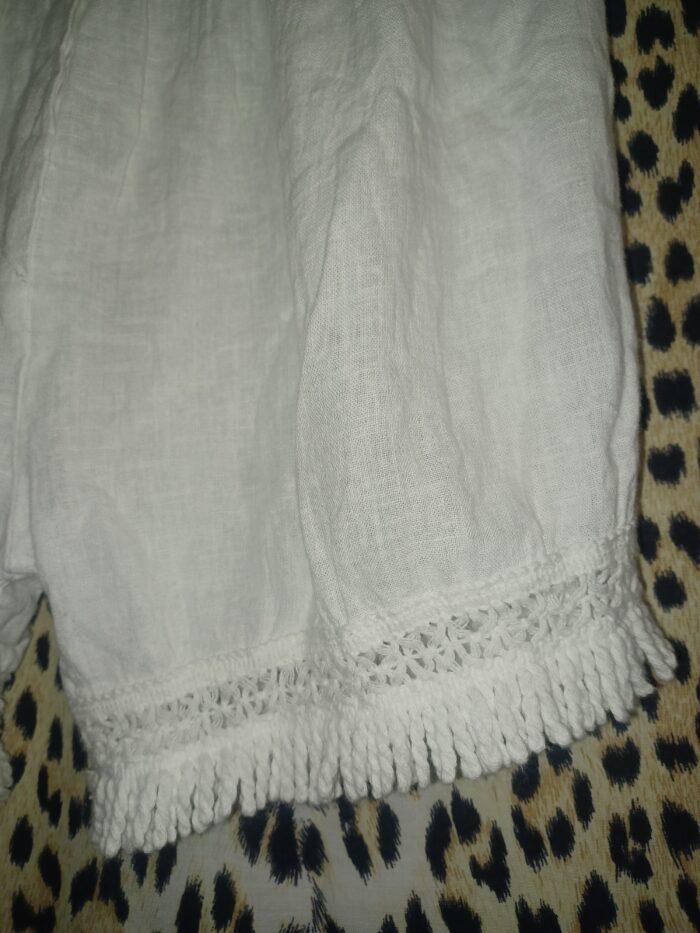 Short femme Ineo couture Made in Italy taille unique blanc – Image 3