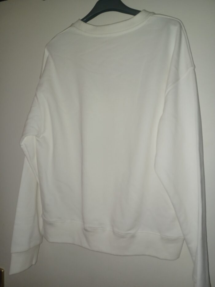 Sweat/pull femme de la marque Y.Two, taille unique, motif Blanc et Léopard, J'adore – Image 2