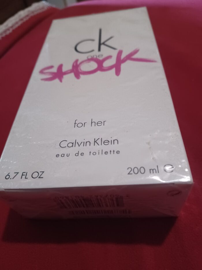 Calvin Klein CK ONE SHOCK FOR HER Eau de Toilette 200 ML NEUF – Image 5