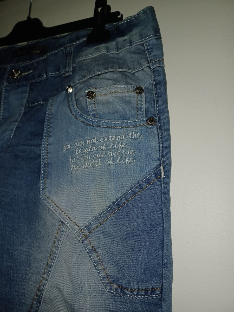 Jean homme de la marque kosmo Lupo / kosmo jeans Taille US.34 = fr.46 , neuf‚ bleu – Image 3