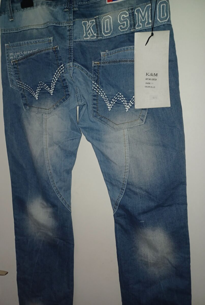 Jean homme de la marque kosmo Lupo / kosmo jeans Taille US.34 = fr.46 , neuf‚ bleu – Image 8