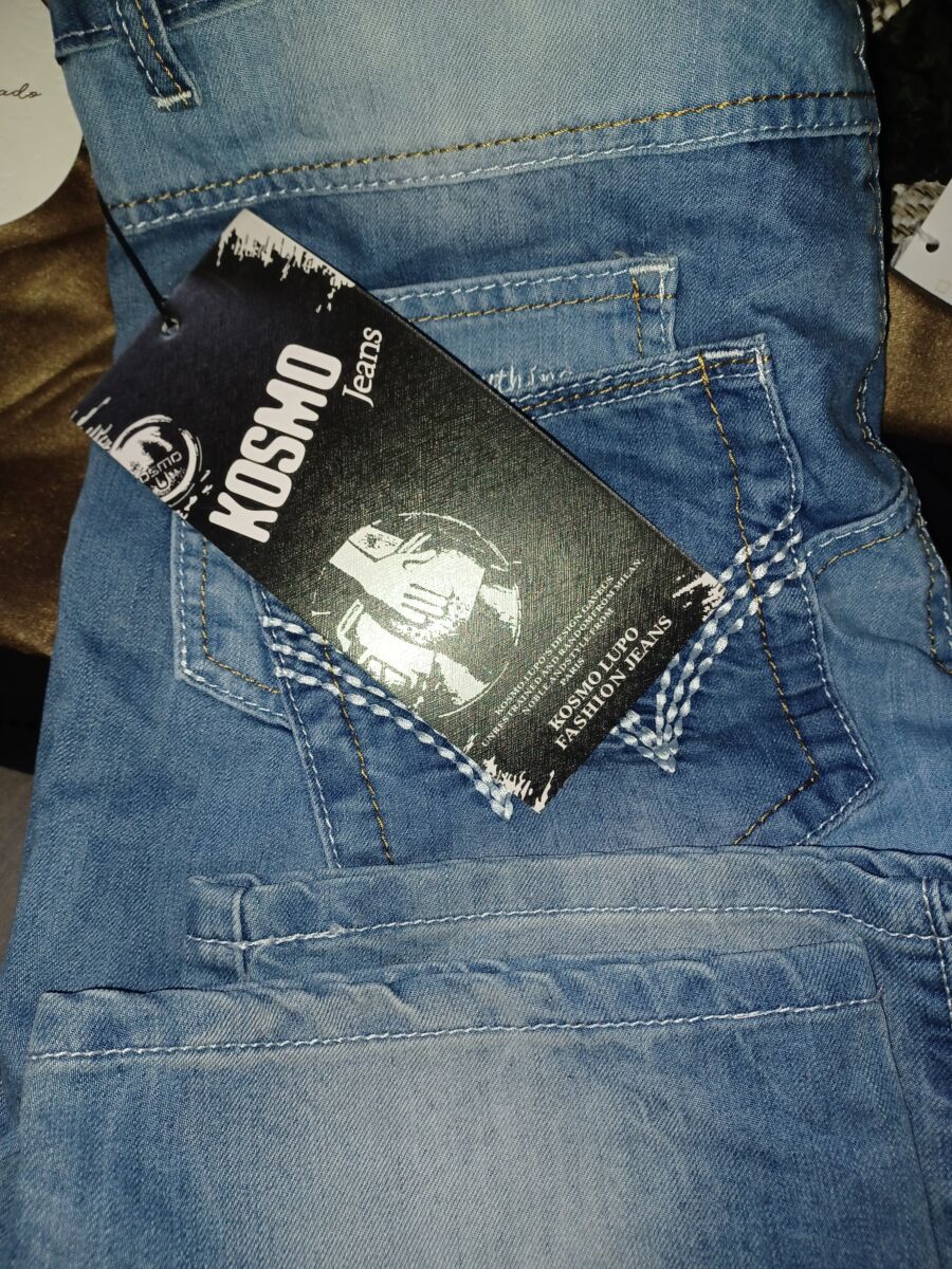 Jean homme de la marque kosmo Lupo / kosmo jeans Taille US.34 = fr.46 , neuf‚ bleu – Image 10