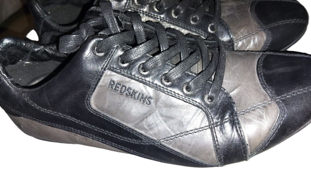 Chaussures Redskins homme cuir noir et gris – taille 43 d'occasion – Image 3