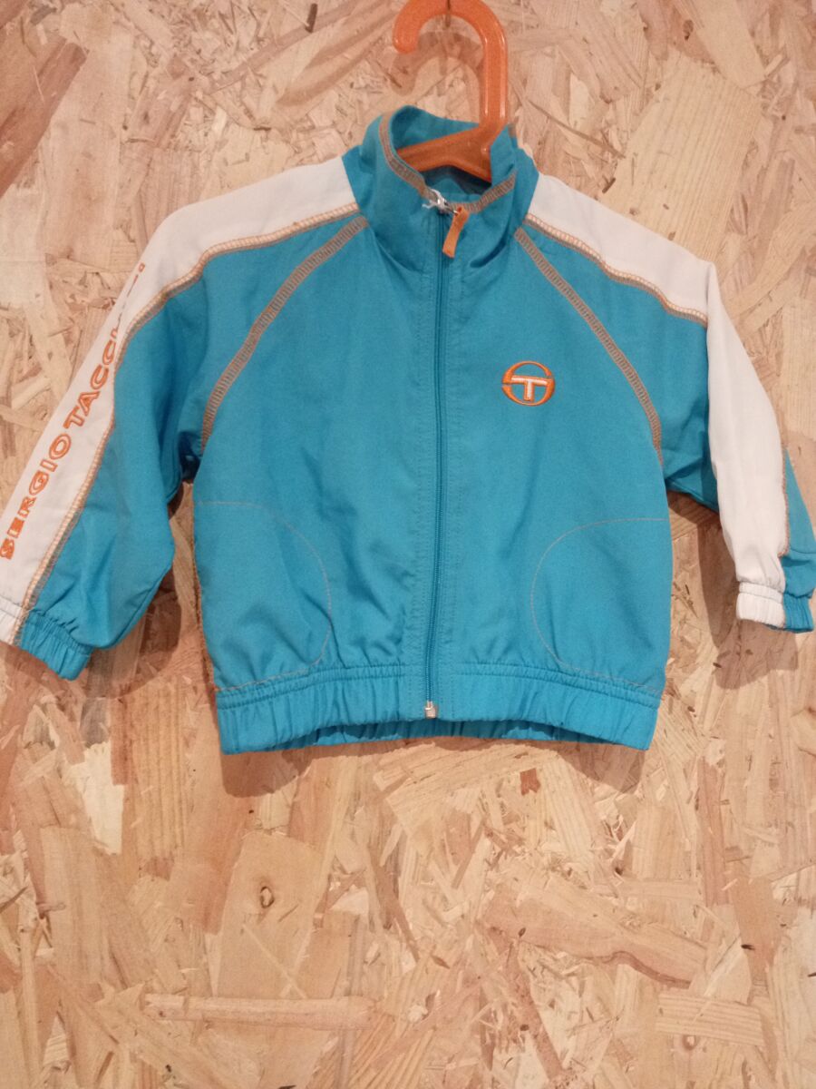 Veste de survêtement bébé, Sergio Tacchini Sport, taille 12 mois/74 cm (friperie) – Image 2