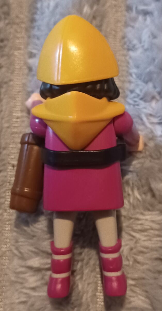 Playmobil Geobra 2002 - Personnage violet Médiéval sans la boite, vintage – Image 2